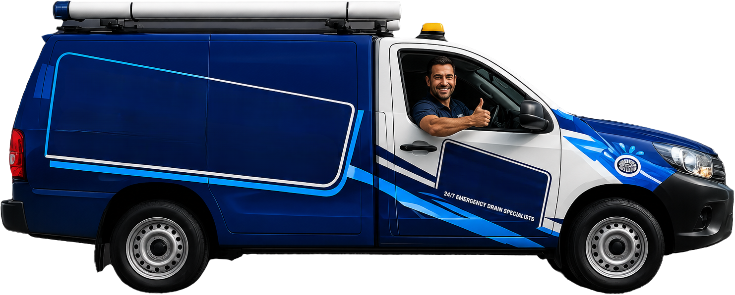 Bexley Blocked Drains service van