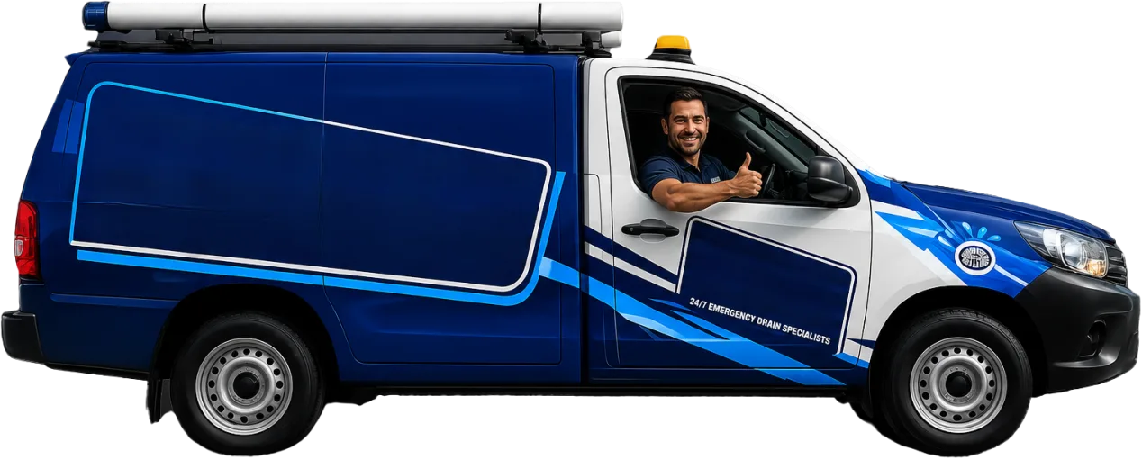 Service van parked on a Bexley street